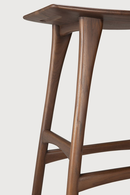 Teak Bucco Stool