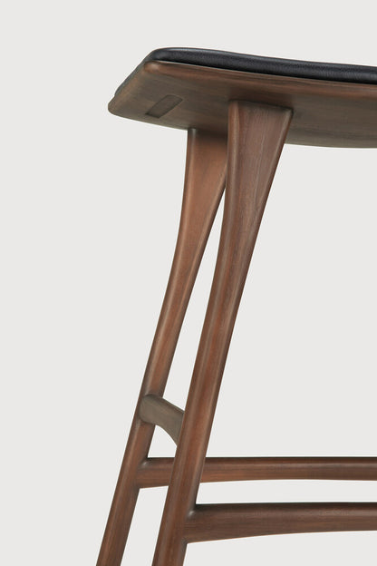 Teak Bucco Stool
