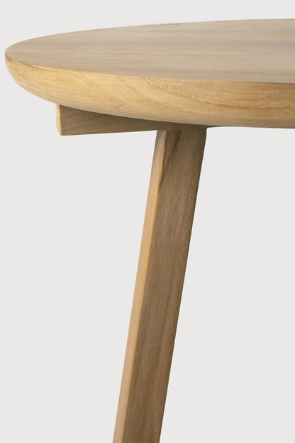 Oak Tri Side Table