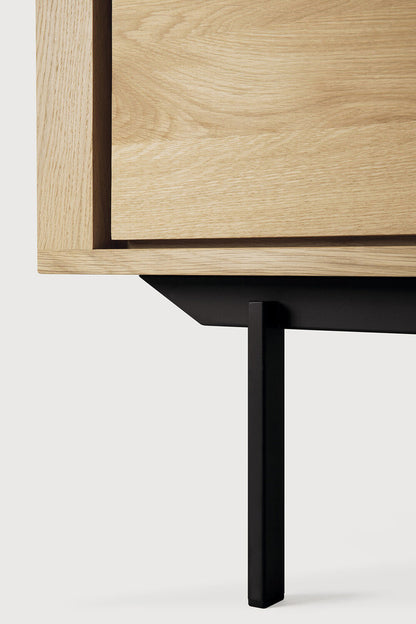 Oak Sands Metal Leg Sideboard