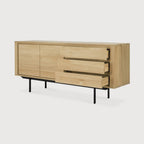 Oak Sands Metal Leg Sideboard