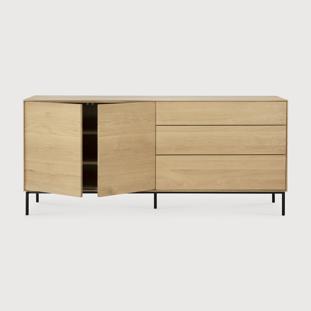 Oak White Frame Sideboard
