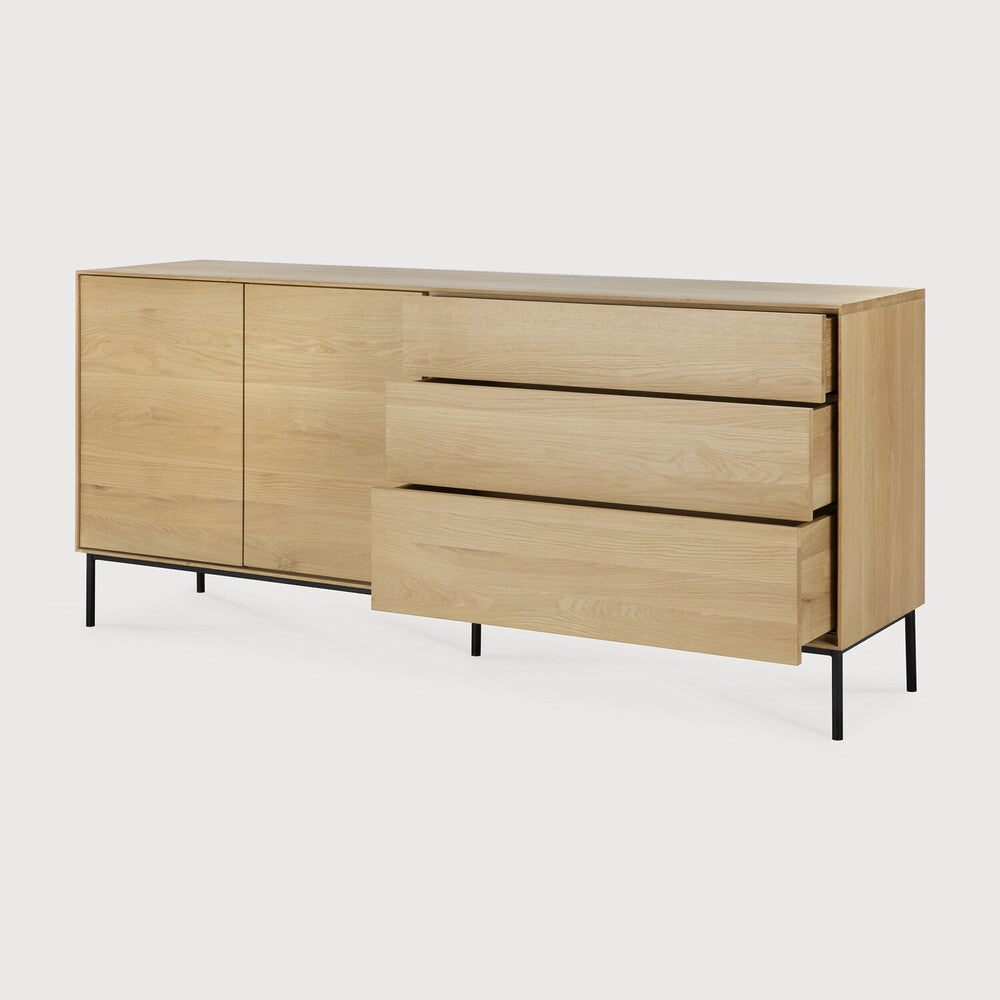 Oak White Frame Sideboard
