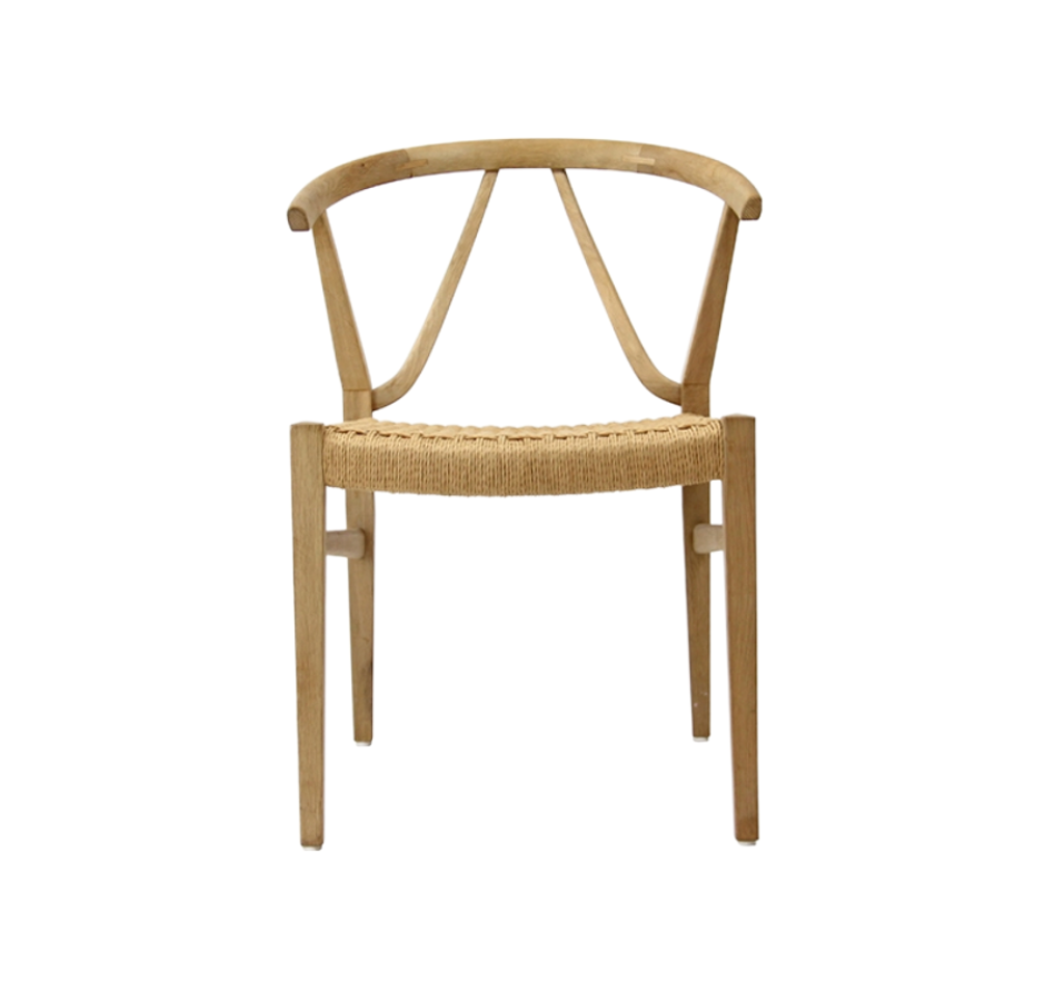 Danish Cord Wishbone Chair