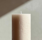 Sandstone Textured Pillar Candle