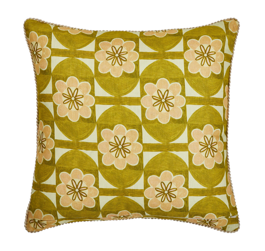 Bloom Citron Cushion