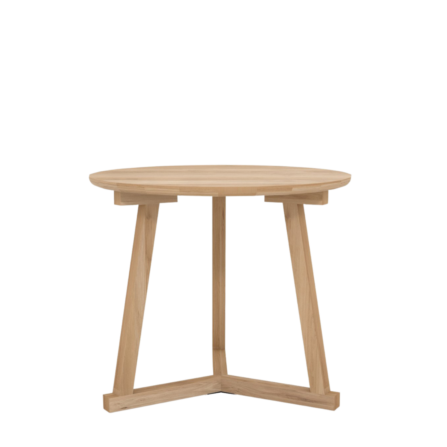 Oak Tri Side Table